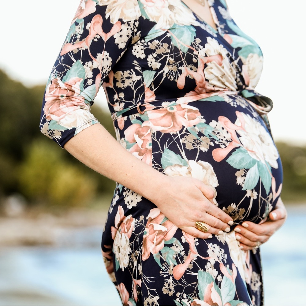 Floral Maternity Maxi
